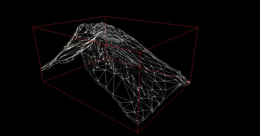 地形データのイメージ